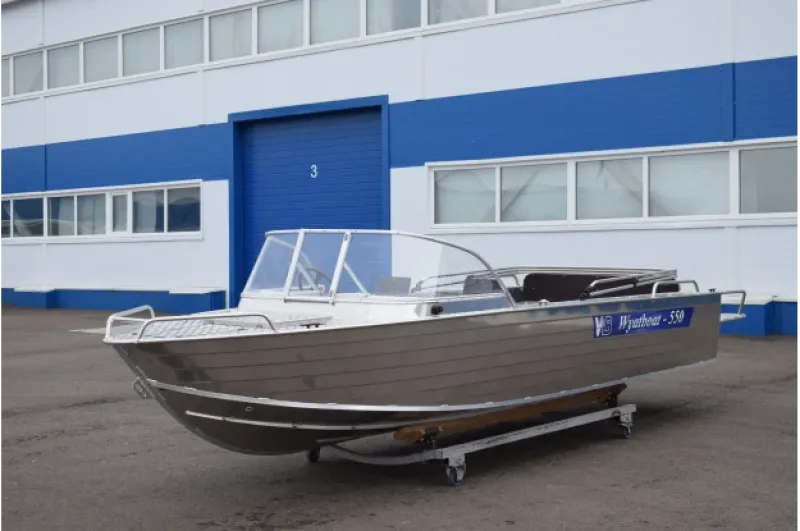 Алюминиевая лодка Wyatboat-550 Pro, фото: 17