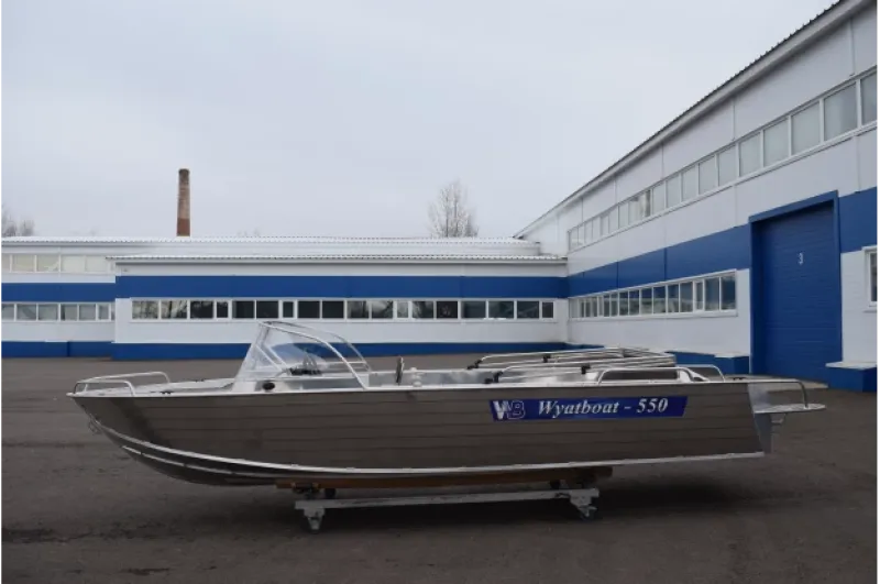 Алюминиевая лодка Wyatboat-550 Pro, фото: 16