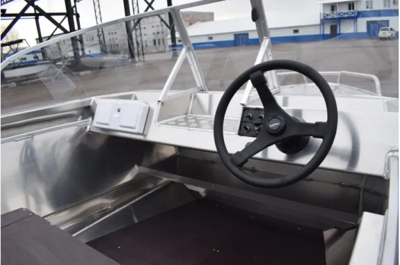Алюминиевая лодка Wyatboat-550 Pro, фото: 13