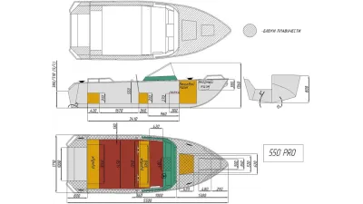 Лодка Wyatboat-550 Pro