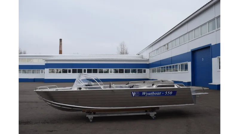 Алюминиевая лодка Wyatboat-550 Pro, фото: 7