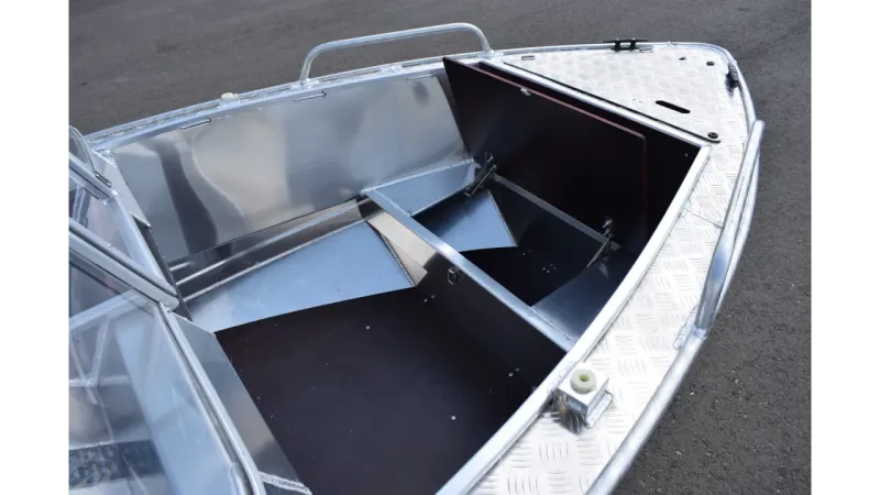 Алюминиевая лодка WYATBOAT-550 DCM, фото: 3