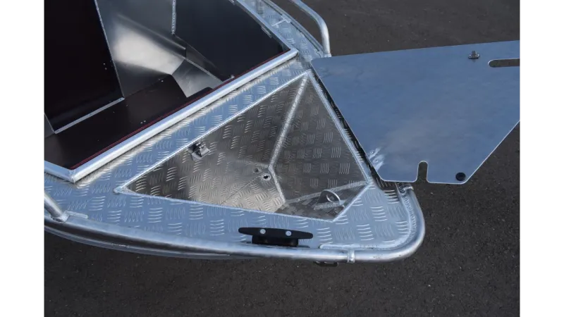 Алюминиевая лодка WYATBOAT-550 DCM, фото: 2