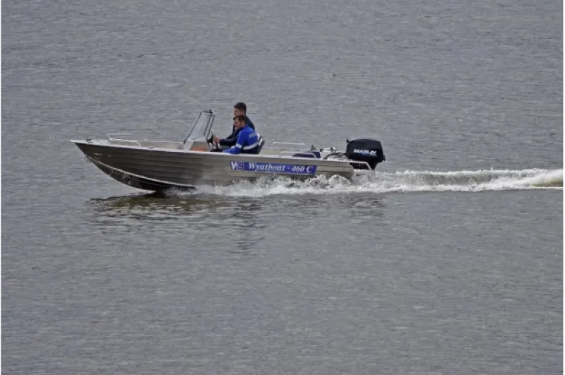 Алюминиевая лодка Wyatboat-460 C, фото: 7