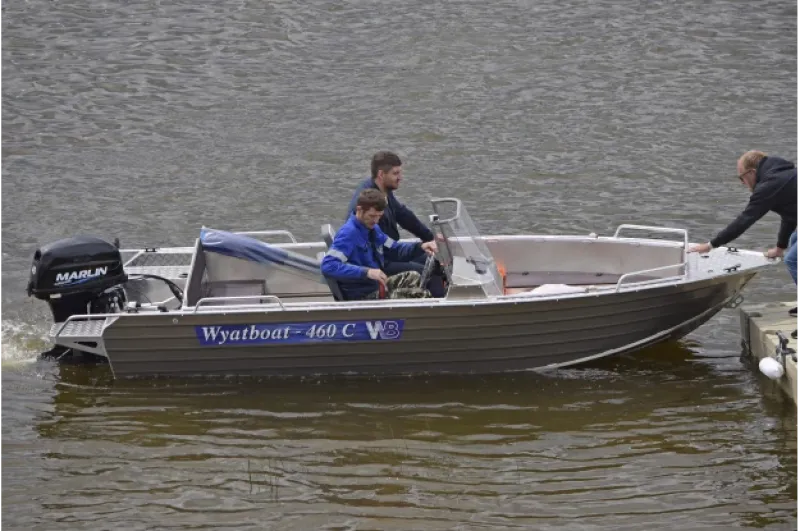 Алюминиевая лодка Wyatboat-460 C, фото: 5