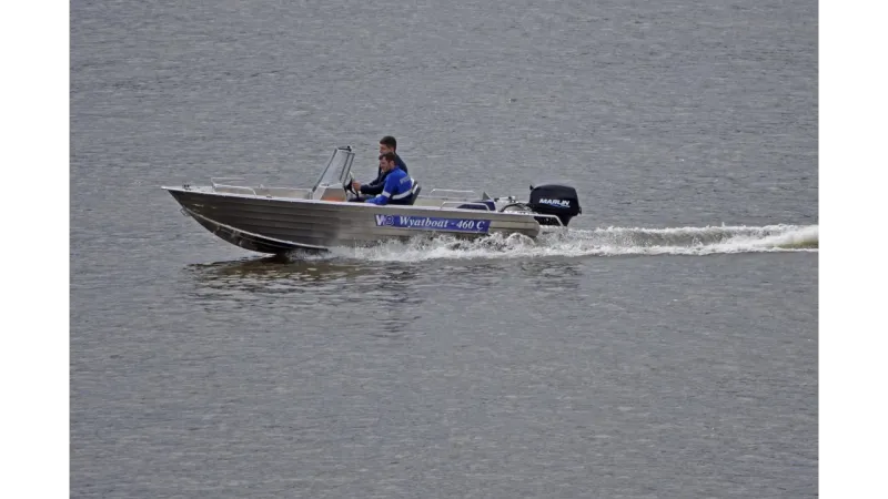 Алюминиевая лодка Wyatboat-460 C, фото: 3