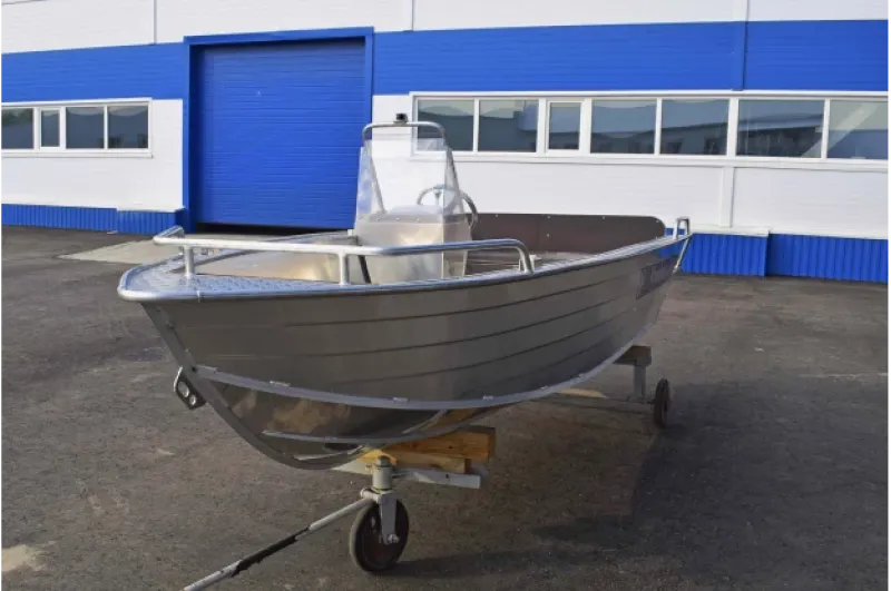 Алюминиевая лодка Wyatboat-430 C, фото: 7