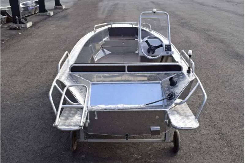 Алюминиевая лодка Wyatboat-430 C, фото: 6