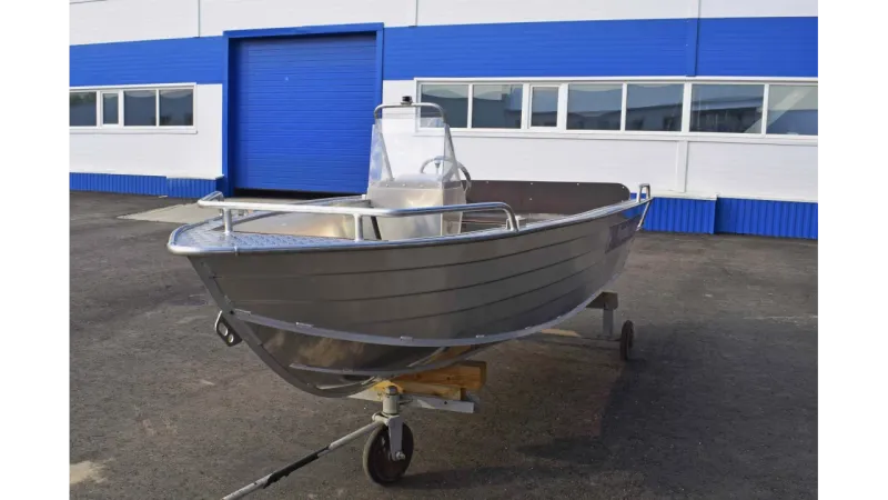 Алюминиевая лодка Wyatboat-430 C, фото: 3