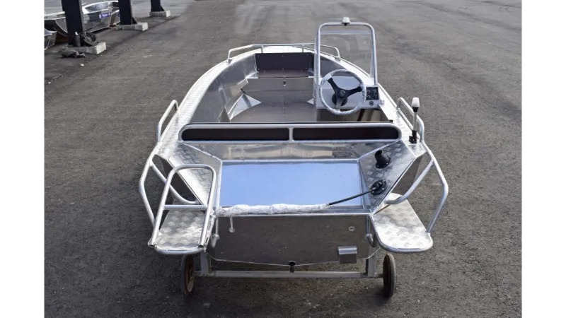 Алюминиевая лодка Wyatboat-430 C, фото: 2