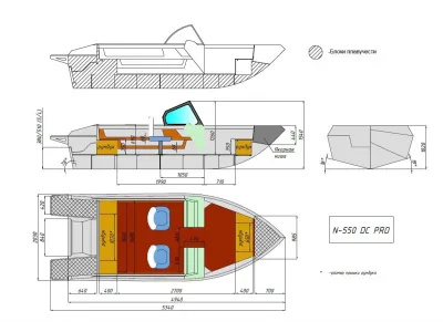 Лодка Неман-550 DC Pro