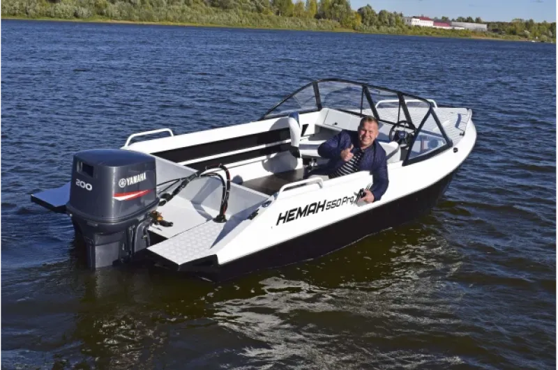 Моторная лодка Неман 550 Pro, фото: 22