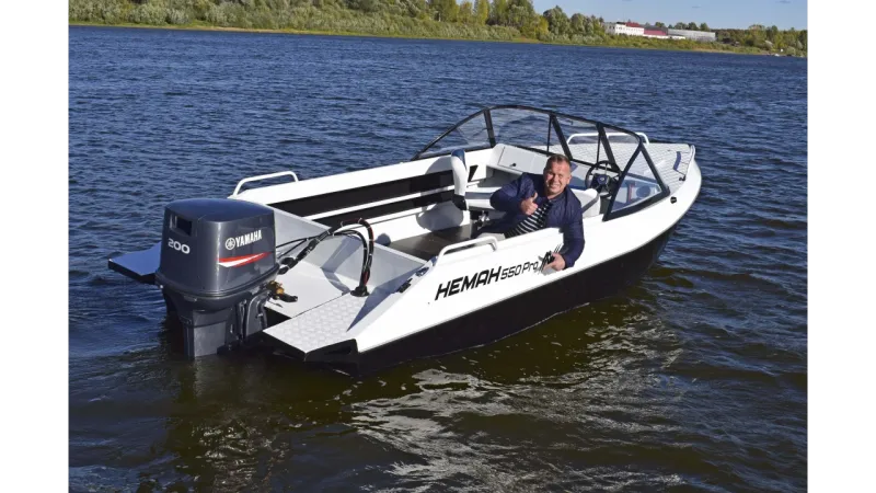 Моторная лодка Неман 550 Pro, фото: 9