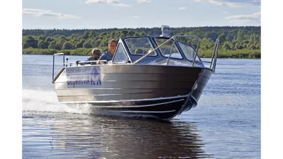 Алюминиевая лодка Неман 550 обложка