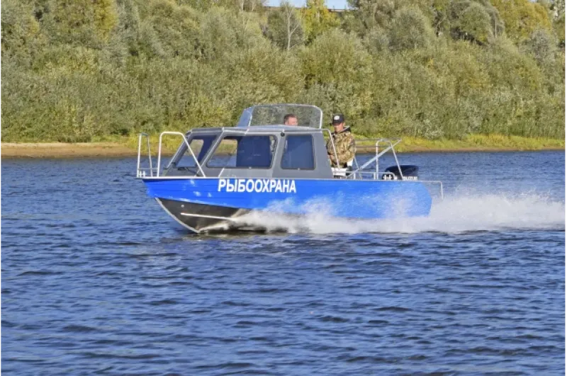 Алюминиевая лодка Неман 550 с каютой, фото: 9