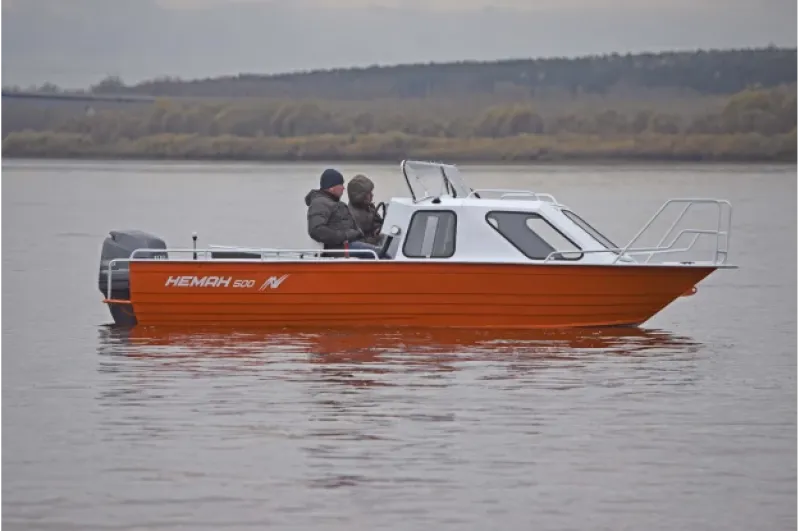 Алюминиевая лодка Неман-500 (каютный), фото: 13