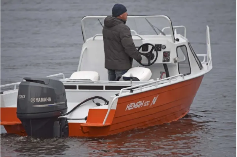 Алюминиевая лодка Неман-500 (каютный), фото: 9