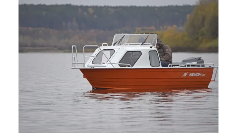 Алюминиевая лодка Неман-500 (каютный), фото: 4