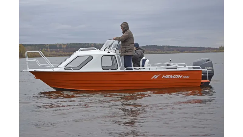 Алюминиевая лодка Неман-500 (каютный), фото: 3