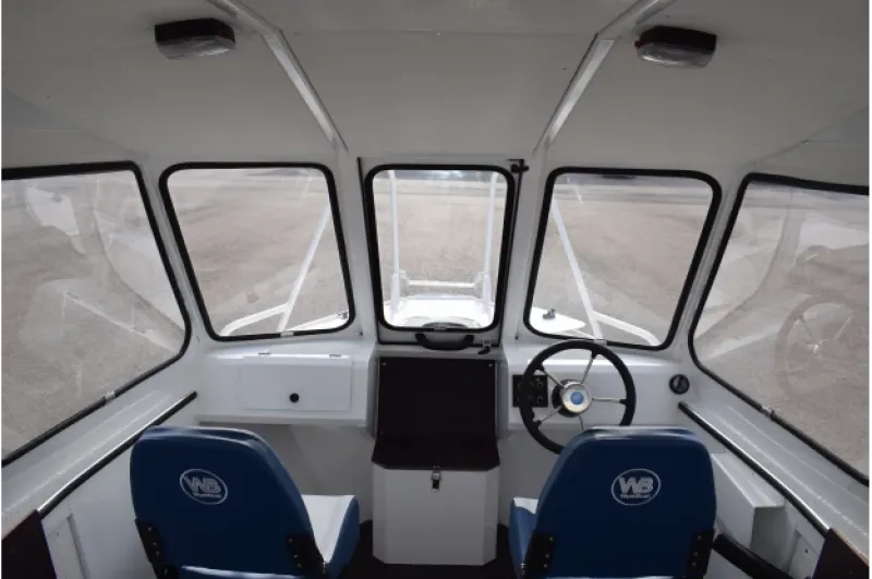 Алюминиевая лодка Неман-500 (закрытая рубка), фото: 55