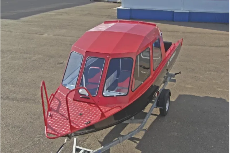 Алюминиевая лодка Неман-500 (закрытая рубка), фото: 50