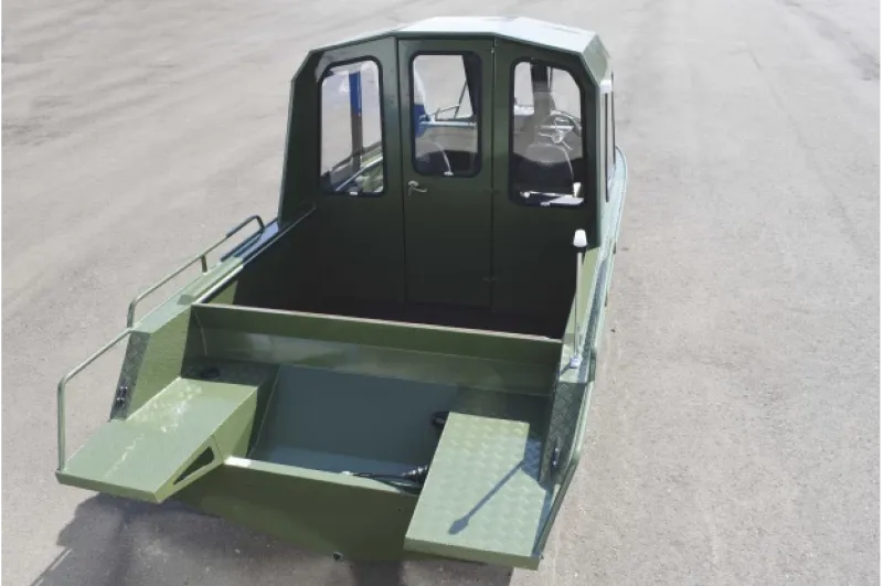 Алюминиевая лодка Неман-500 (закрытая рубка), фото: 40