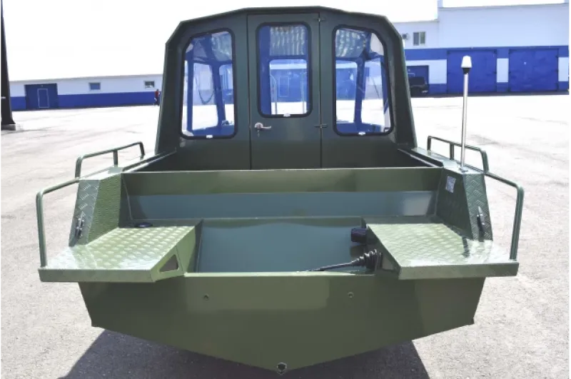 Алюминиевая лодка Неман-500 (закрытая рубка), фото: 39