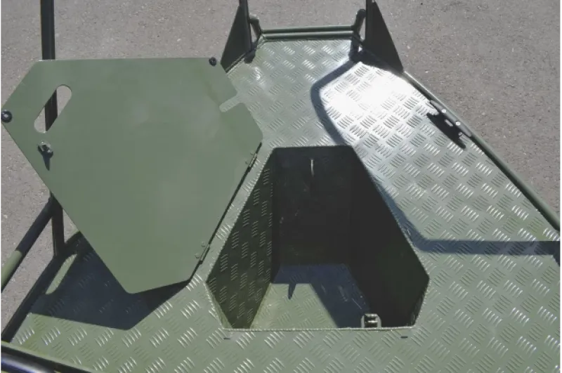 Алюминиевая лодка Неман-500 (закрытая рубка), фото: 38