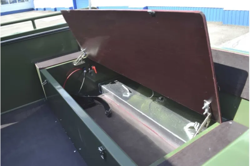 Алюминиевая лодка Неман-500 (закрытая рубка), фото: 37