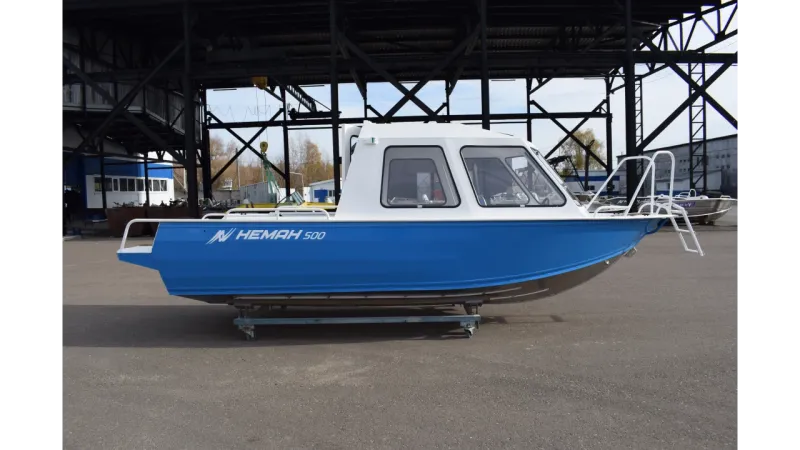 Алюминиевая лодка Неман-500 (закрытая рубка), фото: 28