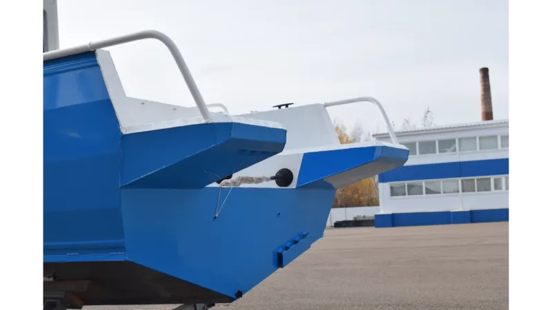 Алюминиевая лодка Неман-500 (закрытая рубка), фото: 27