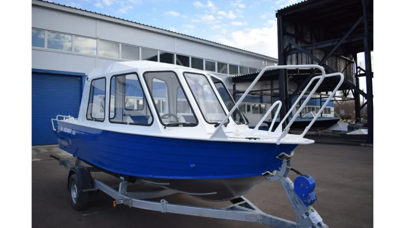 Алюминиевая лодка Неман-500 (закрытая рубка), фото: 23