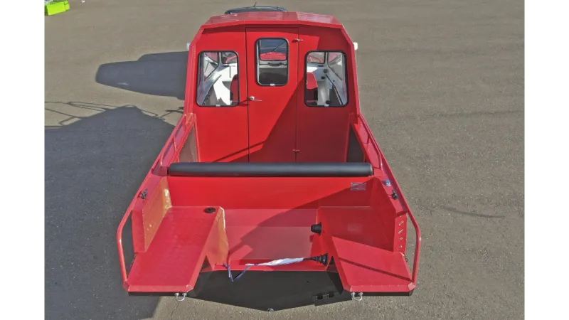 Алюминиевая лодка Неман-500 (закрытая рубка), фото: 21