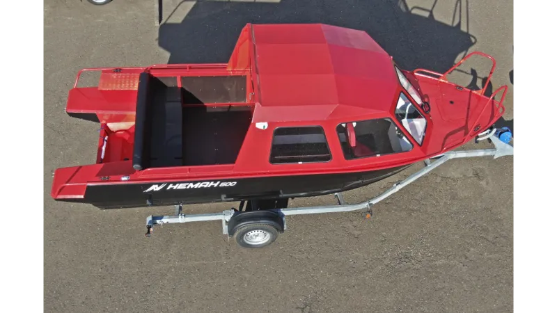 Алюминиевая лодка Неман-500 (закрытая рубка), фото: 20