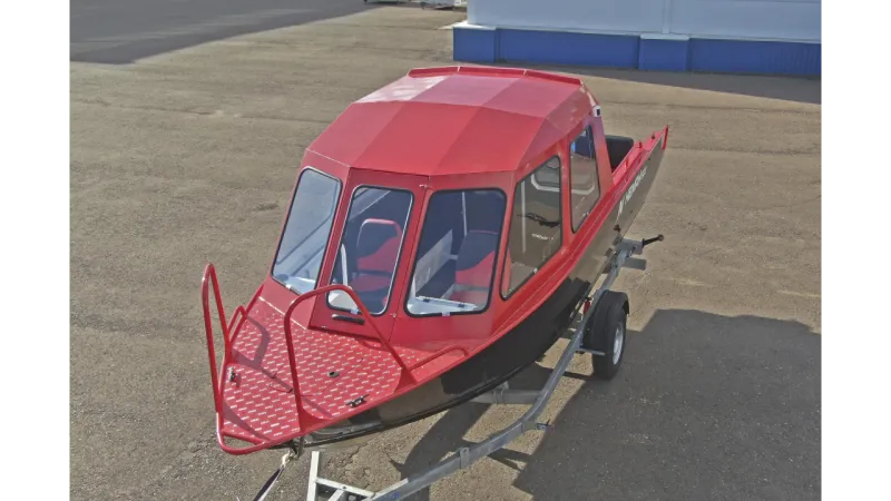 Алюминиевая лодка Неман-500 (закрытая рубка), фото: 19