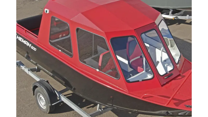 Алюминиевая лодка Неман-500 (закрытая рубка), фото: 18