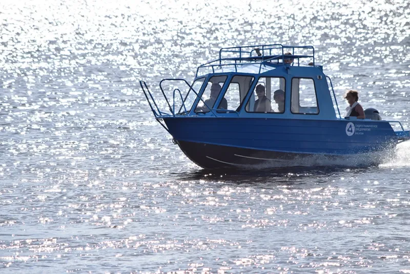 Алюминиевая лодка Неман-500 (закрытая рубка), фото: 14