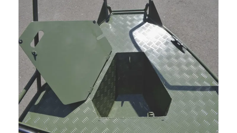 Алюминиевая лодка Неман-500 (закрытая рубка), фото: 7