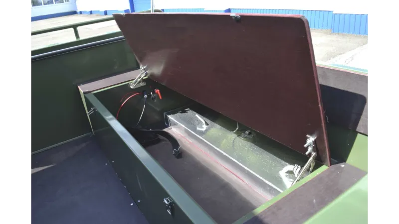 Алюминиевая лодка Неман-500 (закрытая рубка), фото: 6