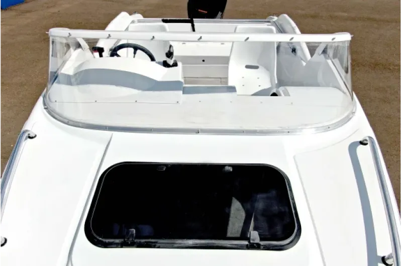 Алюминиевая лодка Neman-550 с каютой, фото: 30