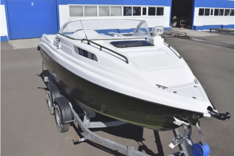 Алюминиевая лодка Neman-550 с каютой, фото: 22