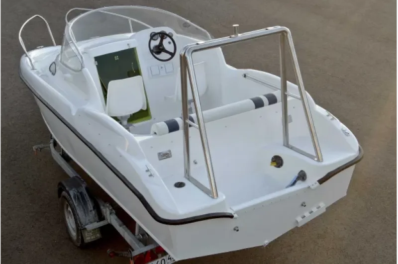 Катер Neman-530 с каютой, фото: 22