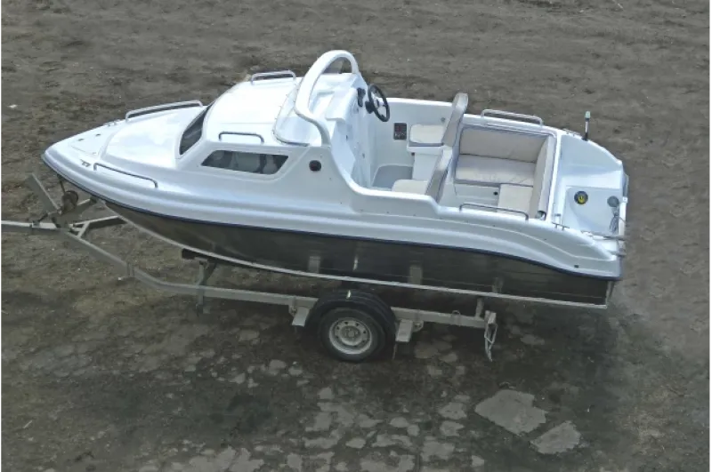 Стеклопластиковая лодка Neman-500 с каютой, фото: 20