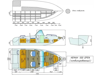 Лодка Neman-500 Open