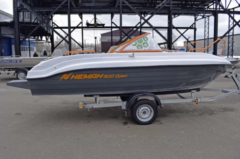 Стеклопластиковая лодка Neman-500 Open, фото: 17