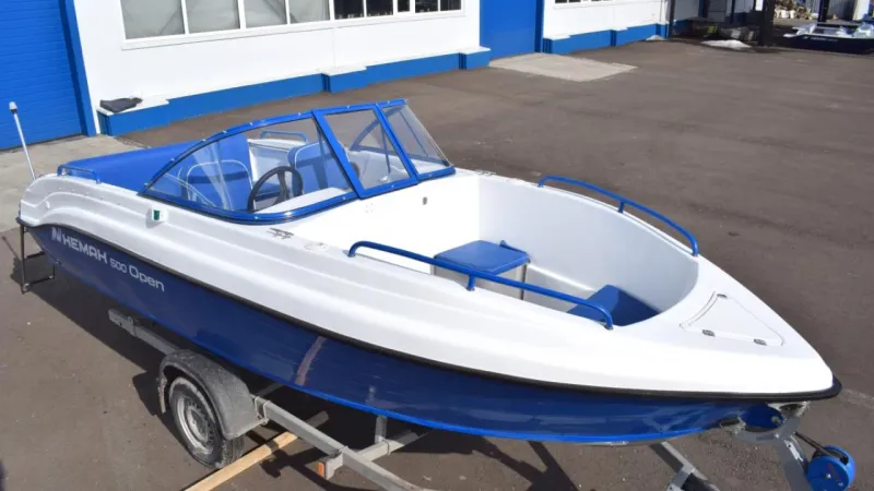 Стеклопластиковая лодка Neman-500 Open, фото: 10