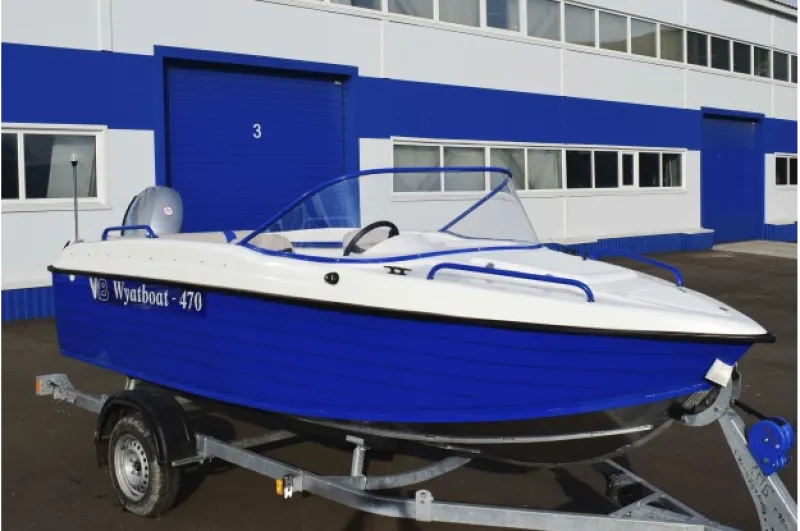 Стеклопластиковая лодка Wyatboat-470, фото: 50