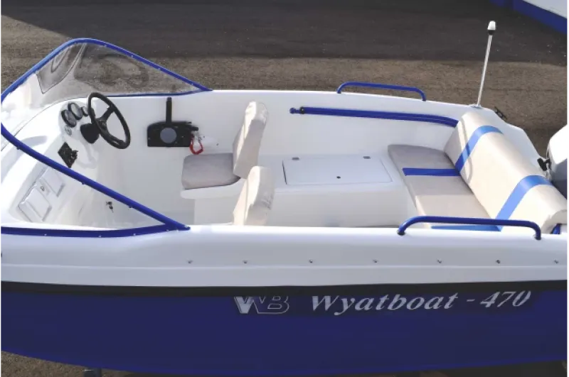 Стеклопластиковая лодка Wyatboat-470, фото: 49
