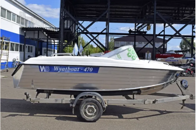 Стеклопластиковая лодка Wyatboat-470, фото: 43