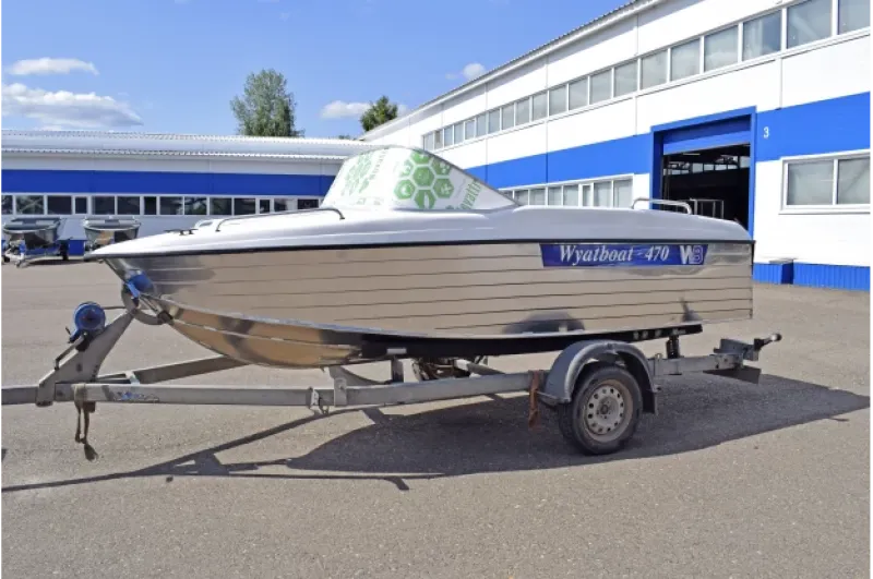 Стеклопластиковая лодка Wyatboat-470, фото: 41